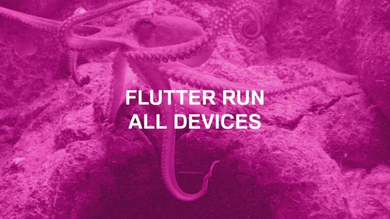 flutter run all devices windows macos linux