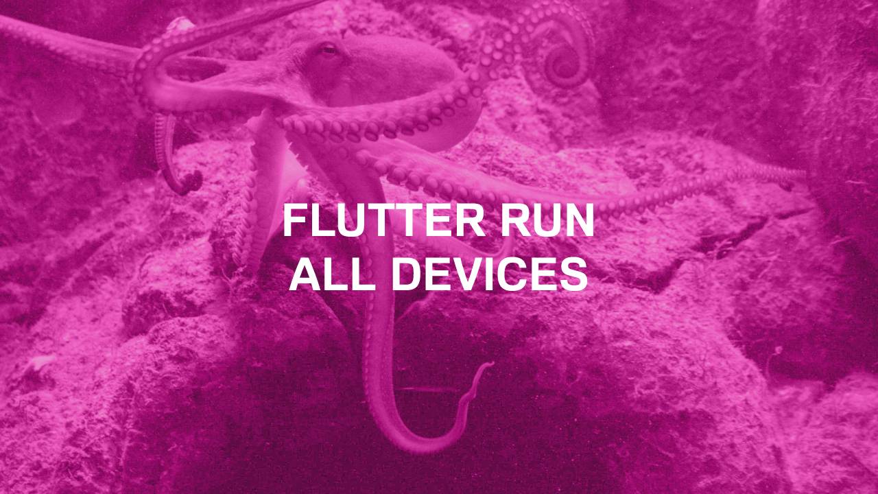 Correr aplicación Flutter en más de un dispositivo a la vez [Android Studio , VS Code]